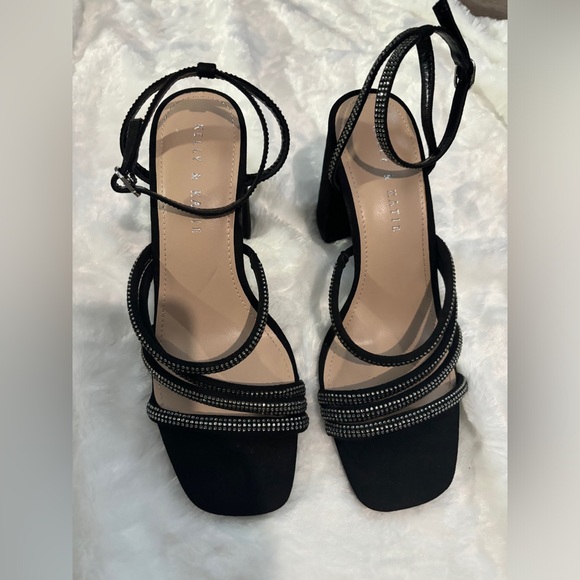 Kelly & Katie Rhinestone Sandals - Picture 2 of 5